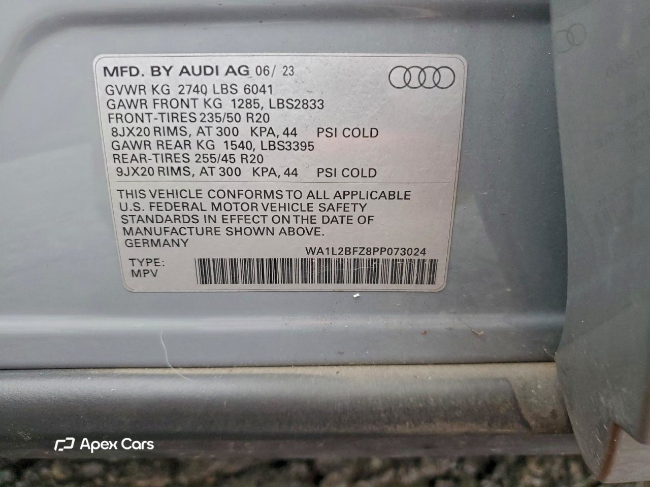 Audi Q4 e-tron 2023