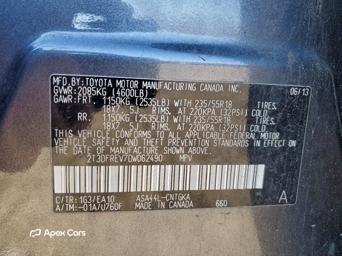 Toyota RAV 4 2013