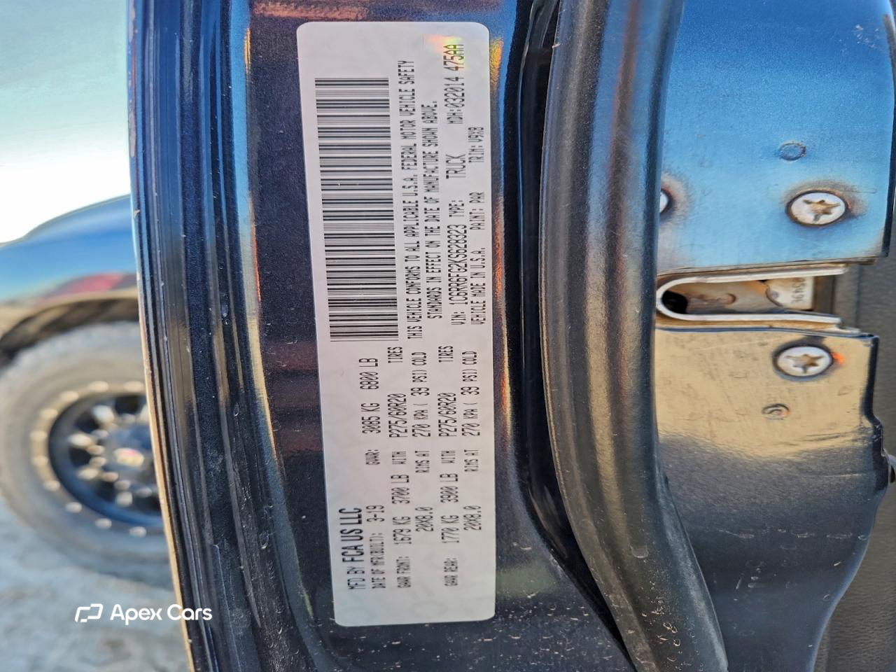 RAM 1500 2019