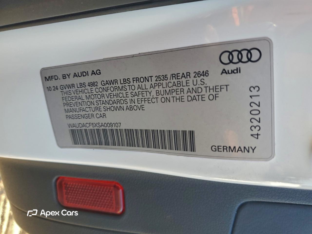 Audi A5 2025