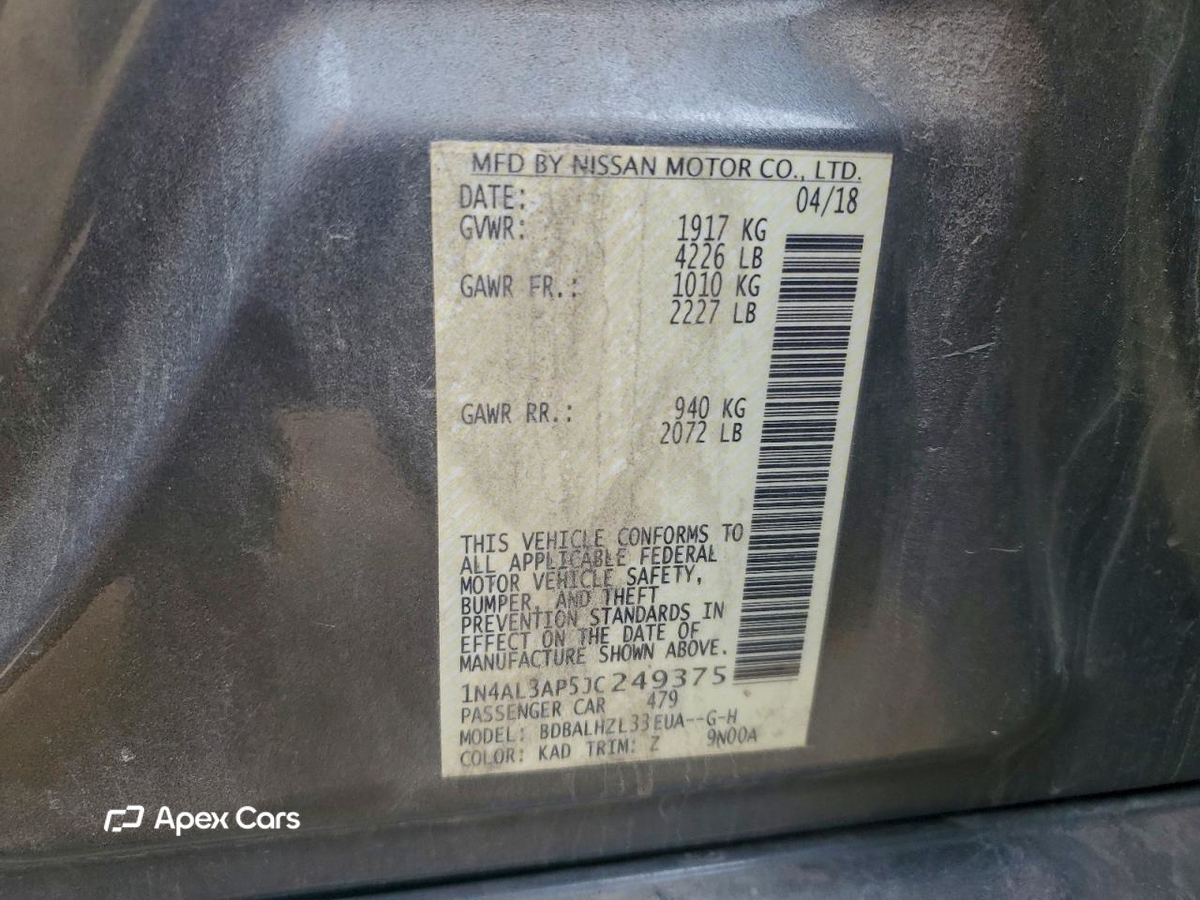 Nissan Altima 2018