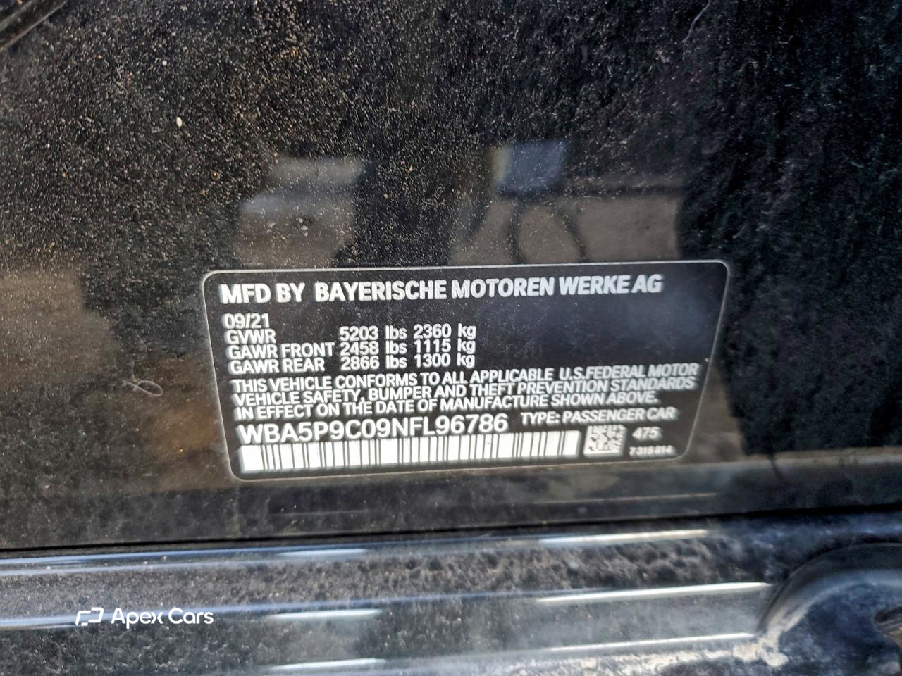 BMW Series 3 2022