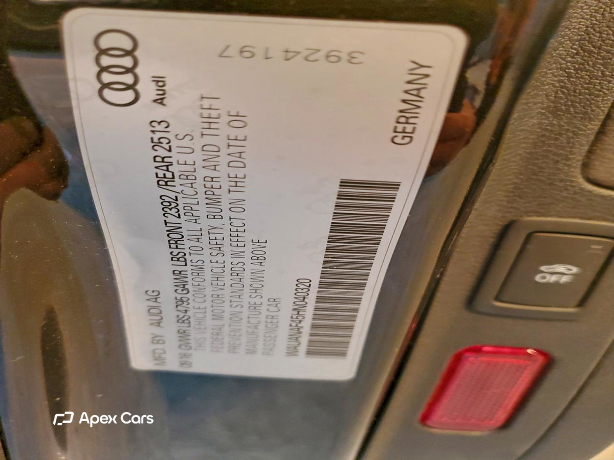 Audi A4 2017