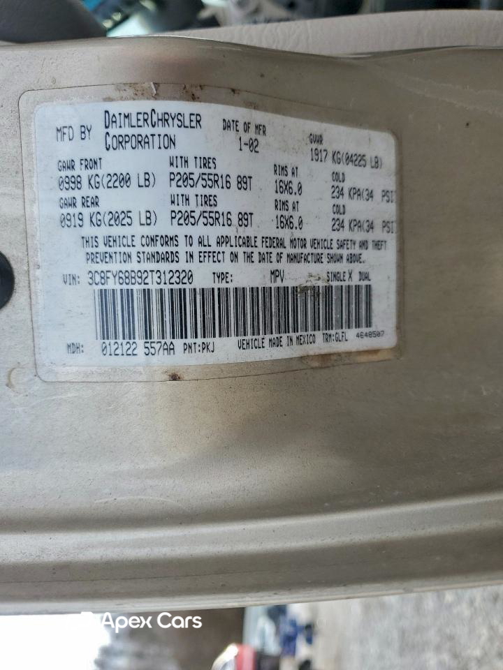 Chrysler PT Cruiser 2002