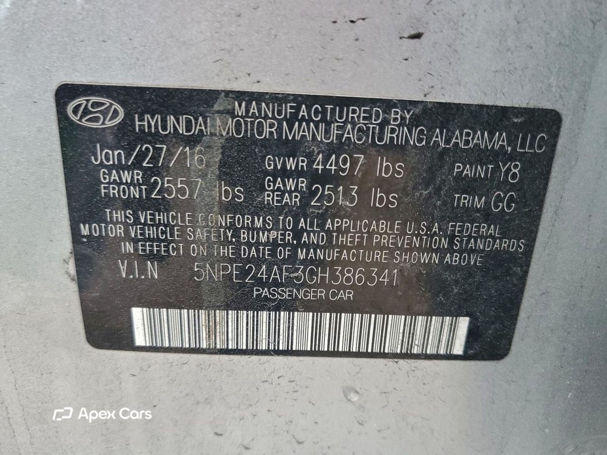 Hyundai Sonata 2016