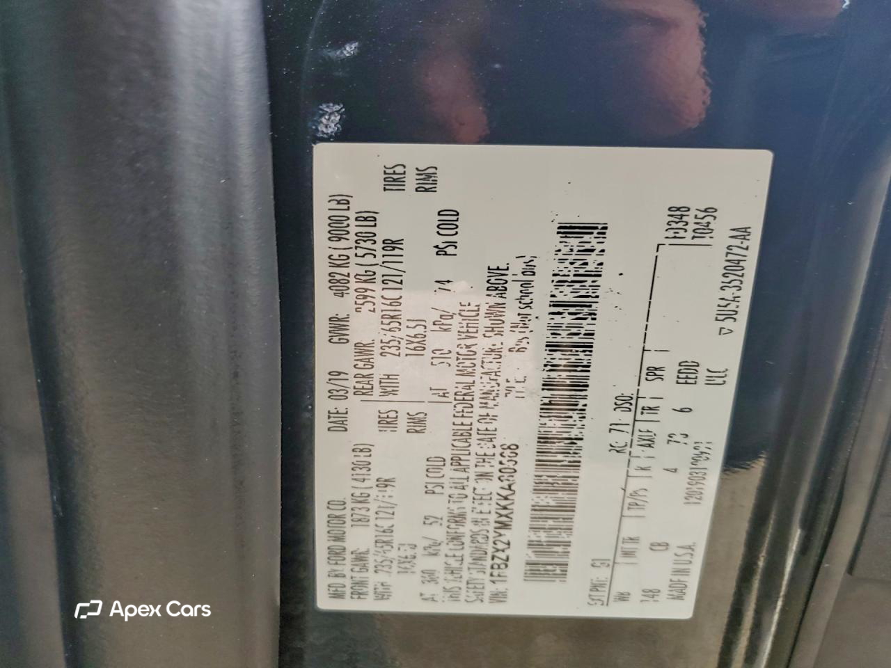 Ford Transit 2019
