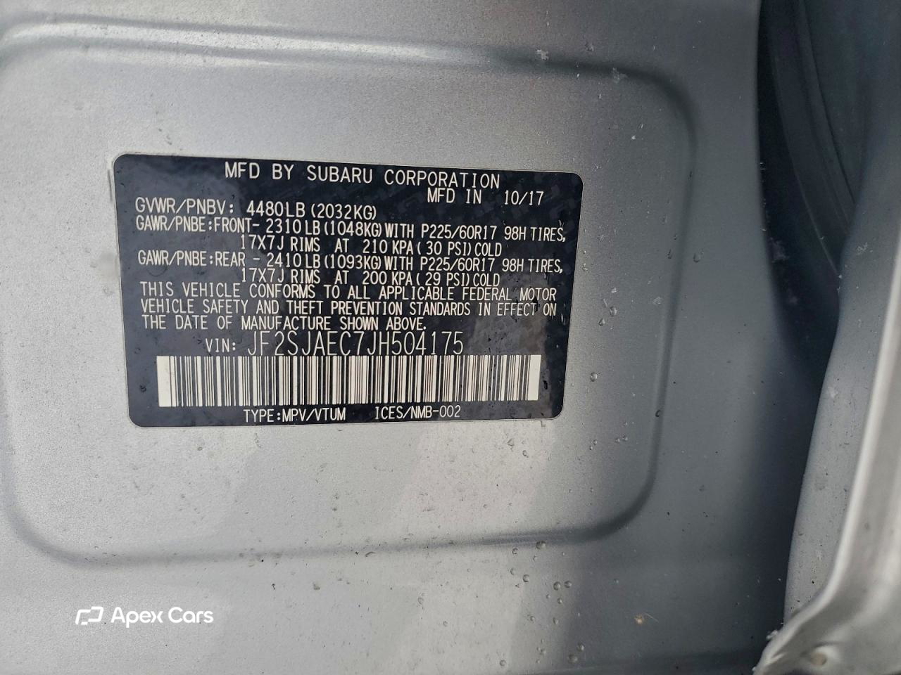 Subaru Forester 2018