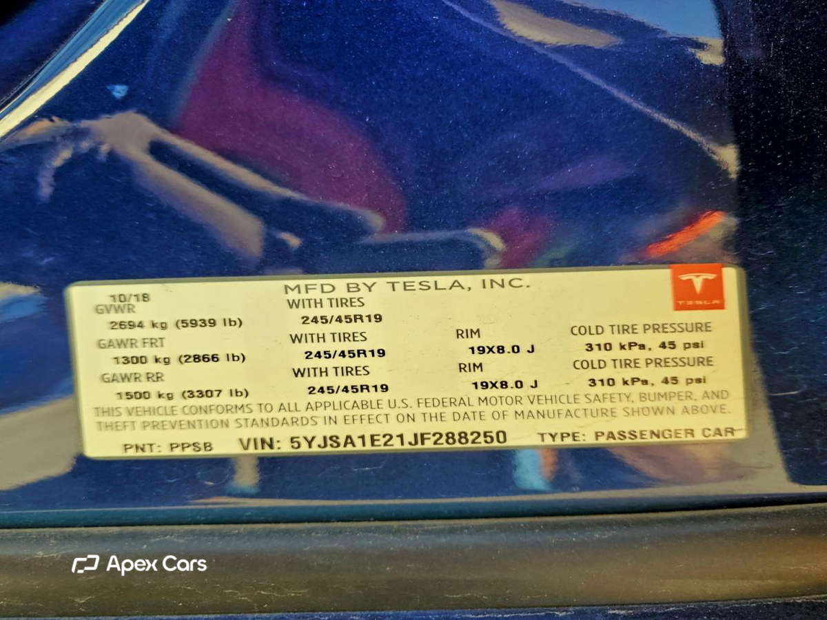 Tesla Model S 2018