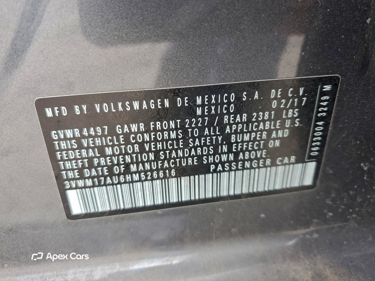 Volkswagen Golf 2017