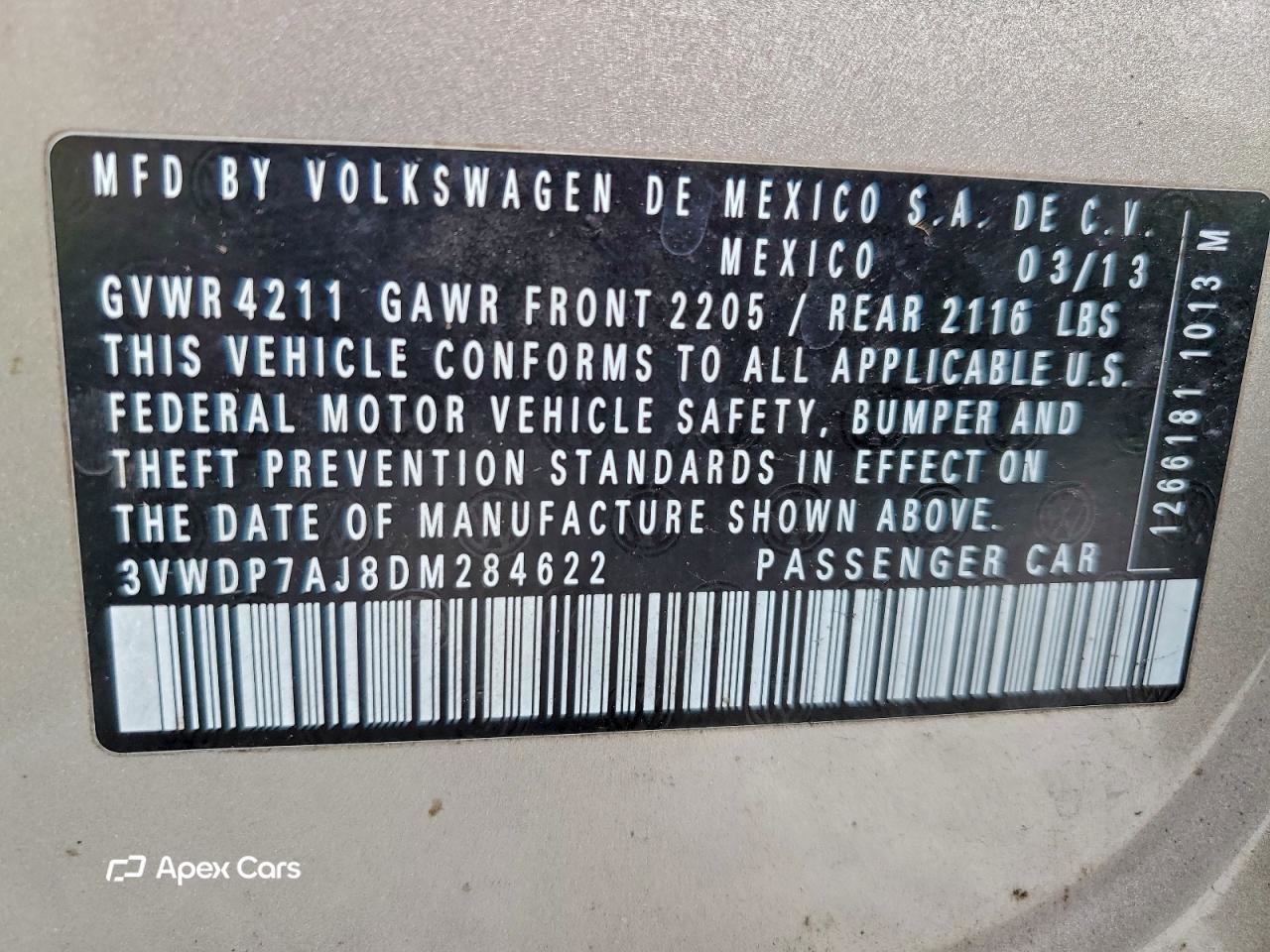 Volkswagen Jetta 2013