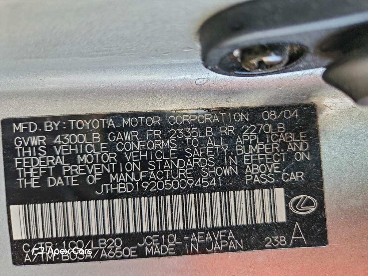 Lexus IS 2005
