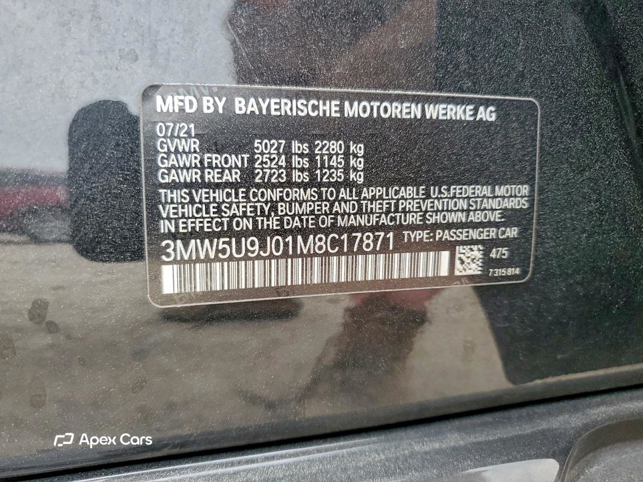 BMW M3 2021