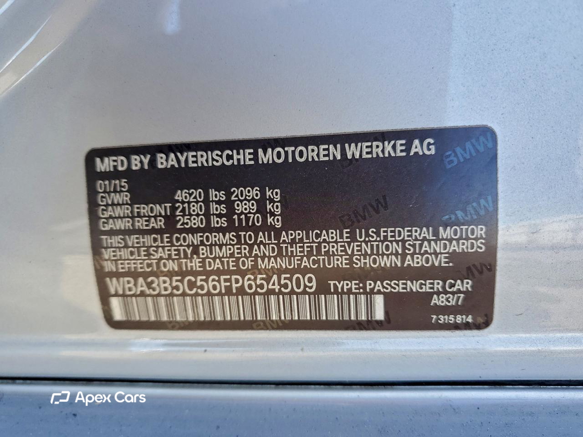 BMW Series 3 2015