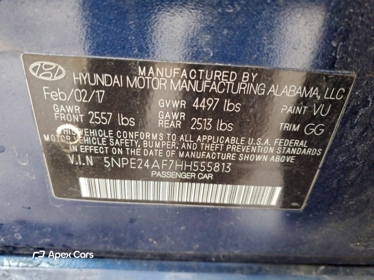 Hyundai Sonata 2017