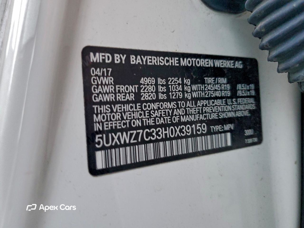 BMW X3 2017