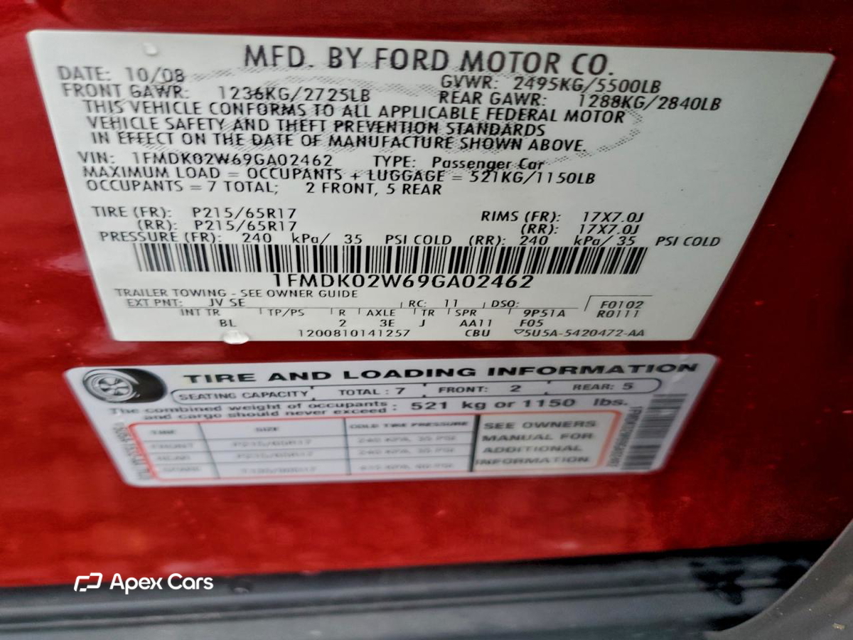 Ford Taurus X 2009