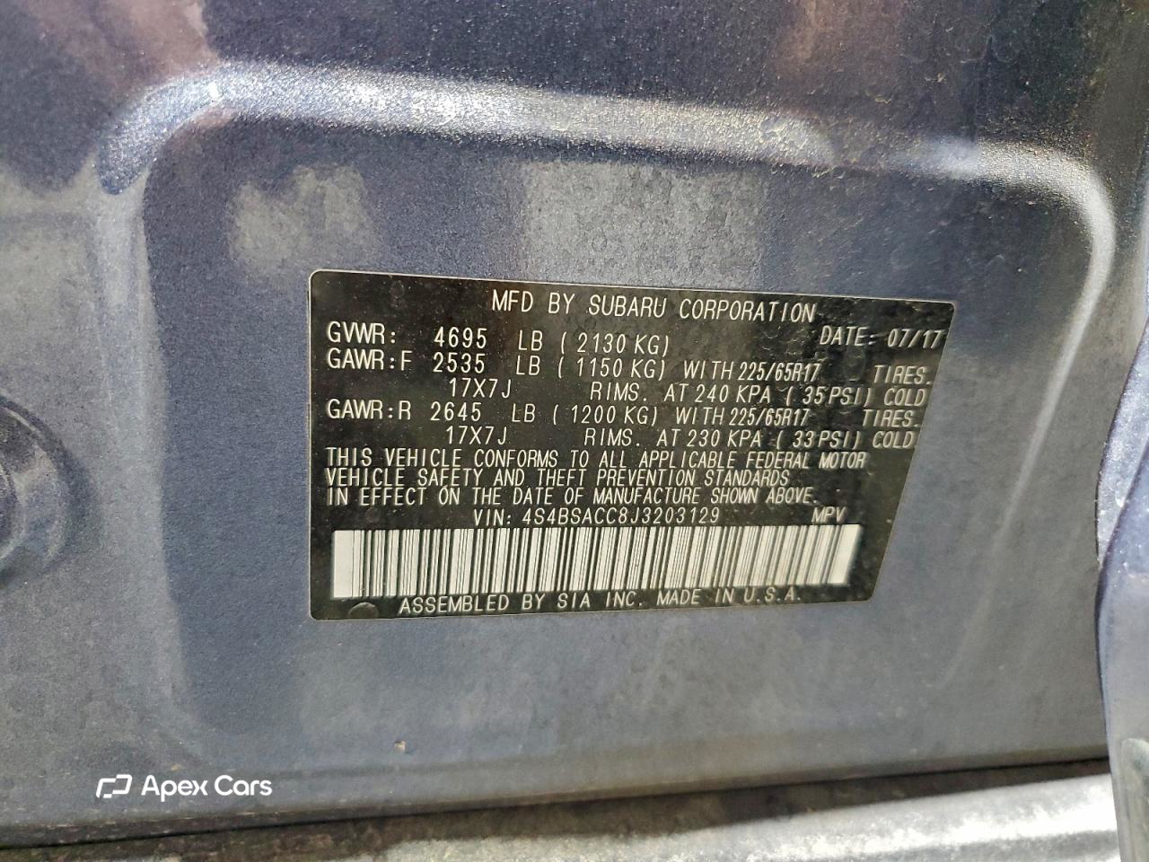 Subaru Outback 2018