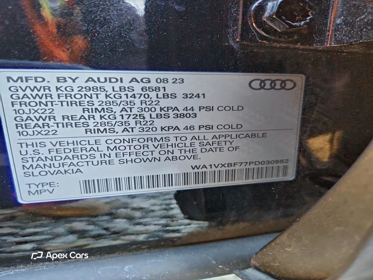 Audi Q7 2023