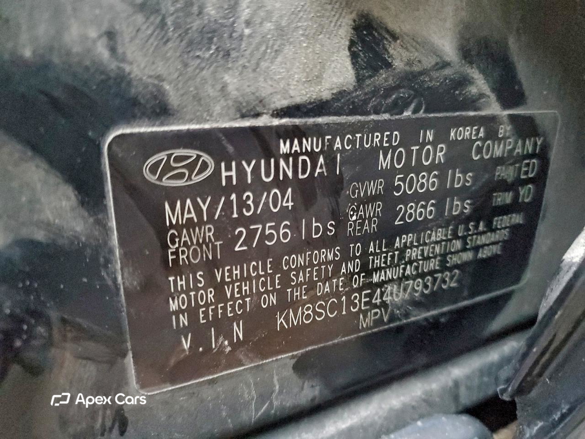 Hyundai Santa Fe 2004