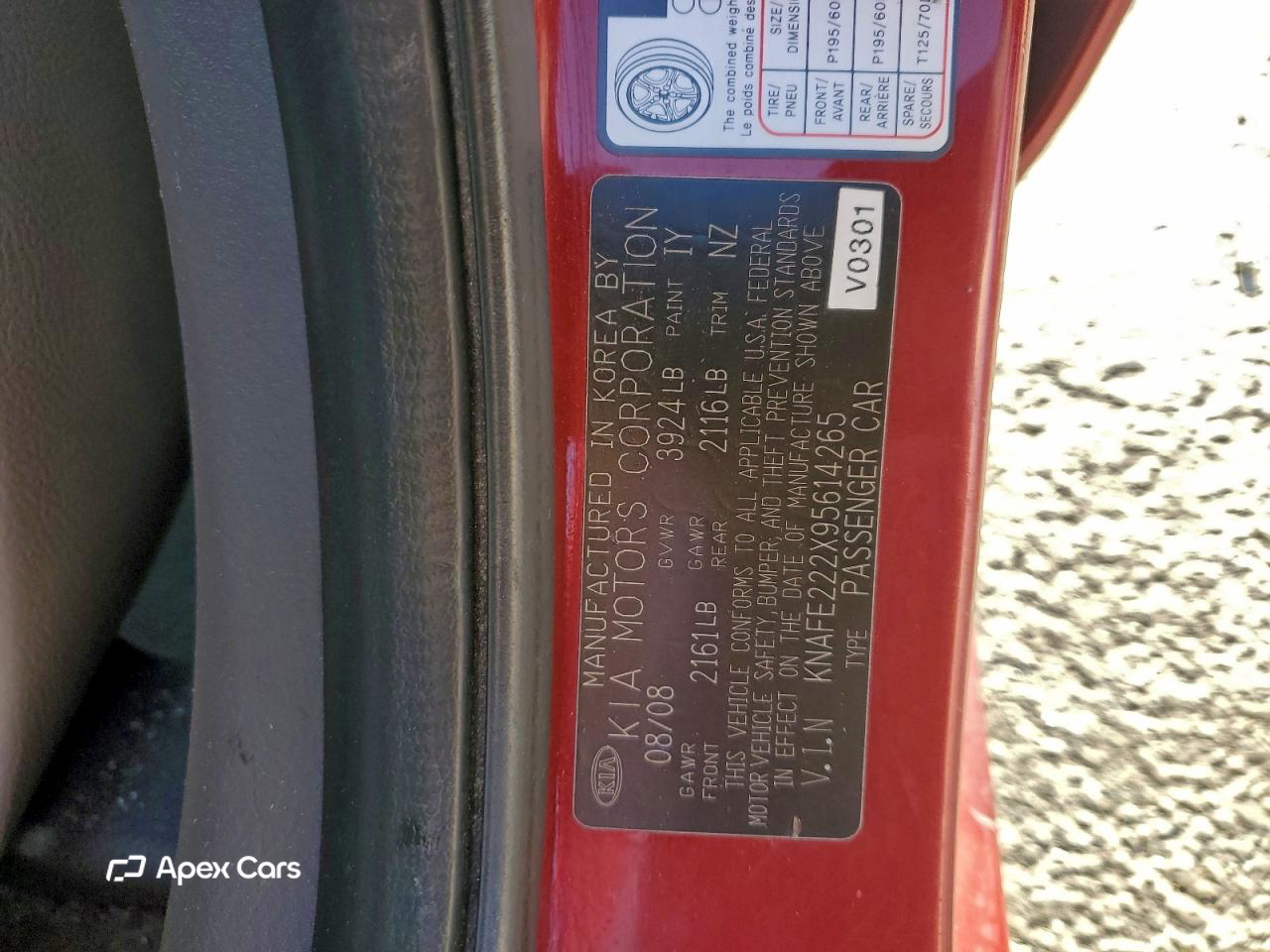 Kia Spectra 2009