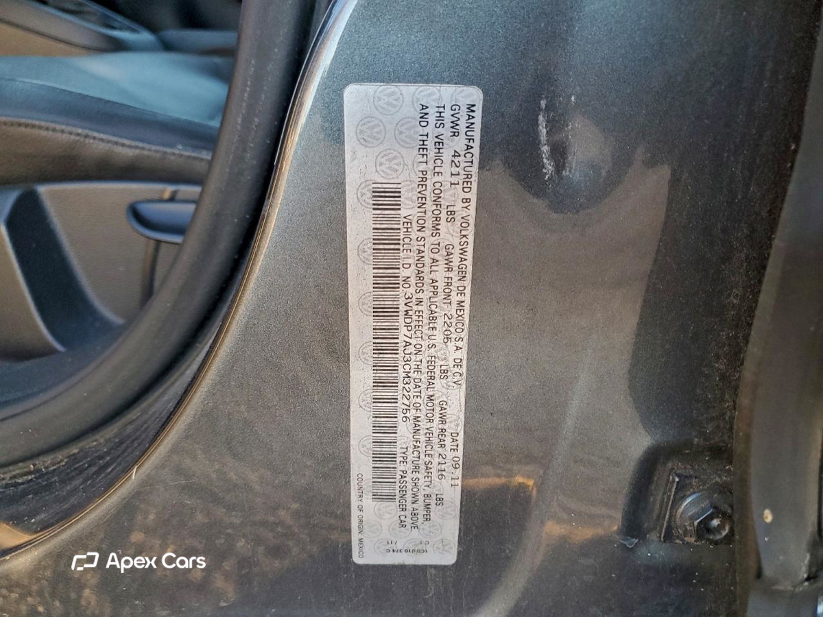 Volkswagen Jetta 2012