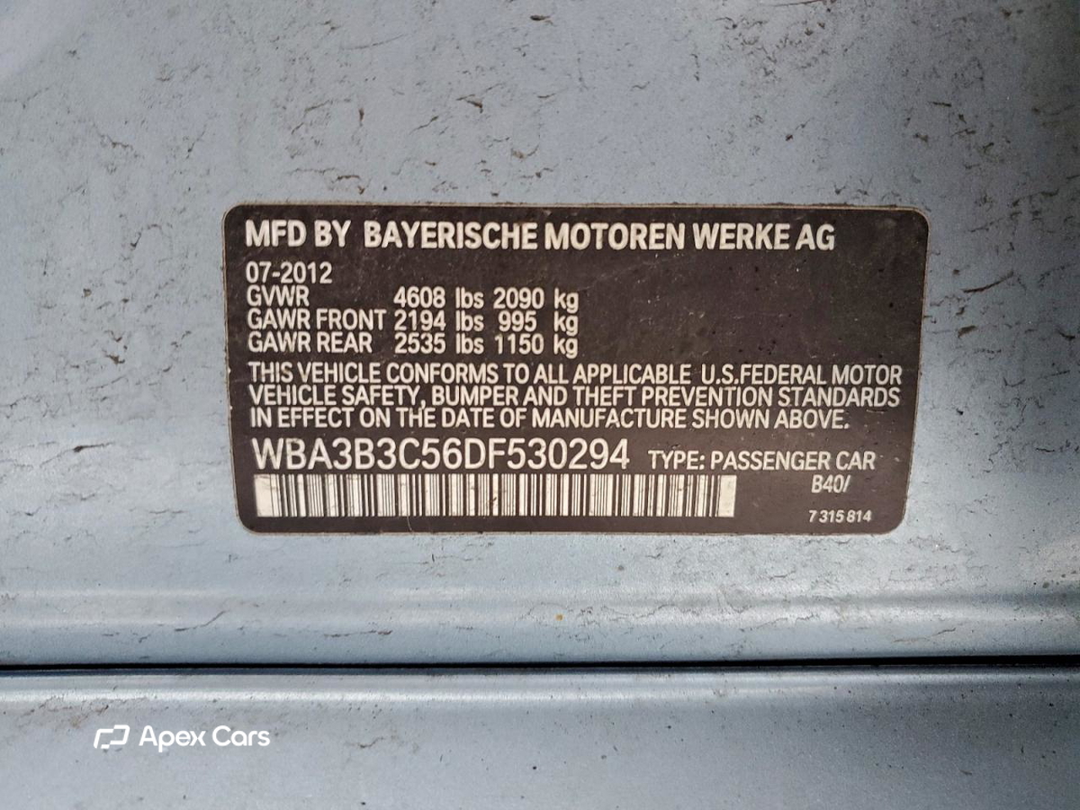BMW Series 3 2013