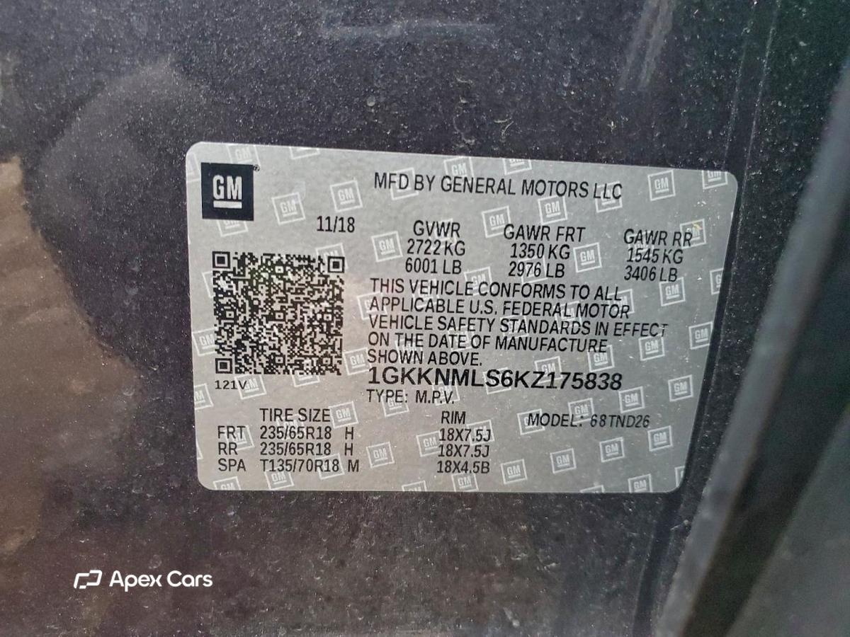 GMC Acadia 2019