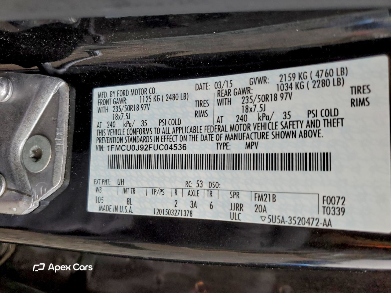 Ford Escape 2015