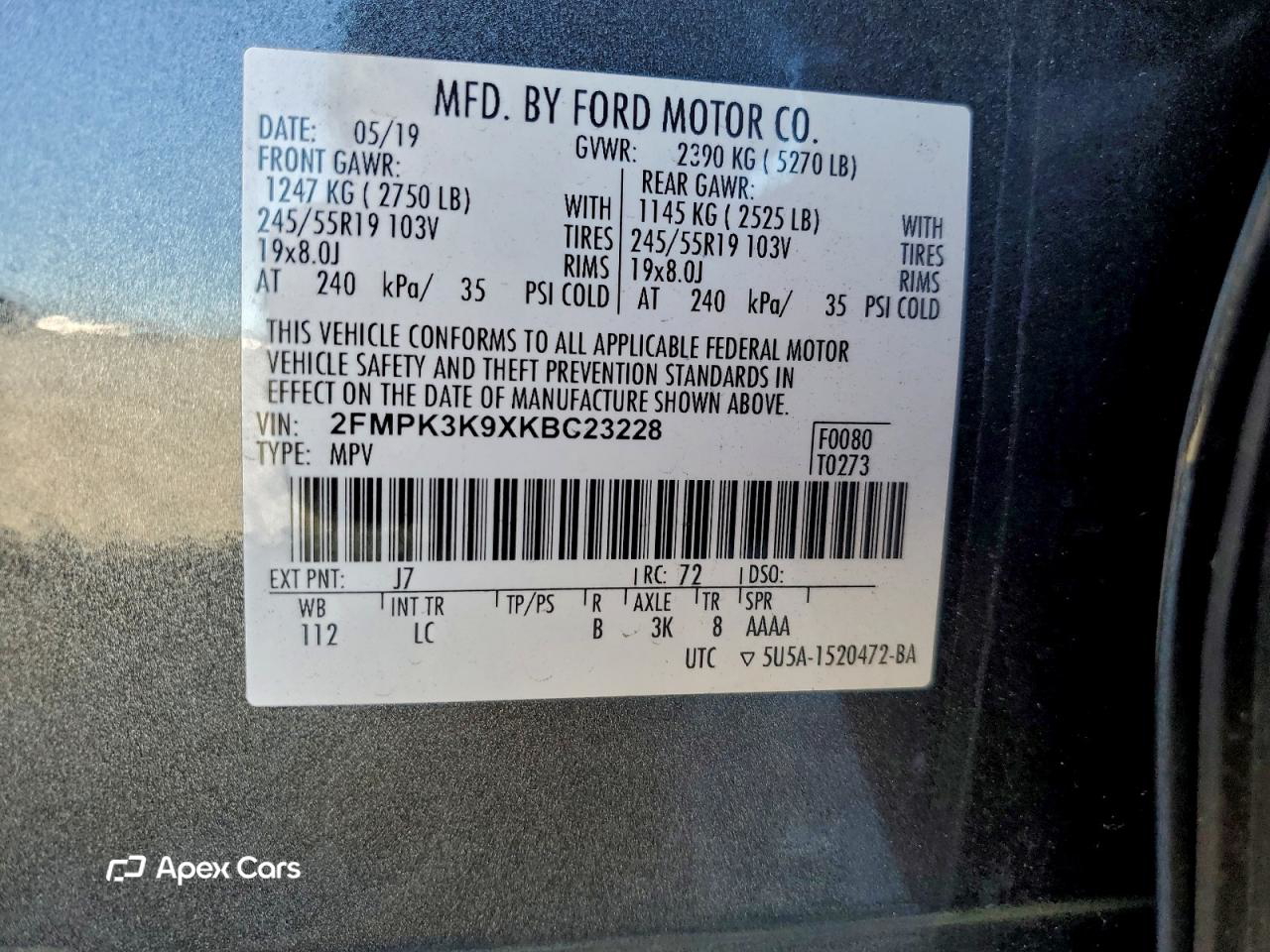 Ford Edge 2019