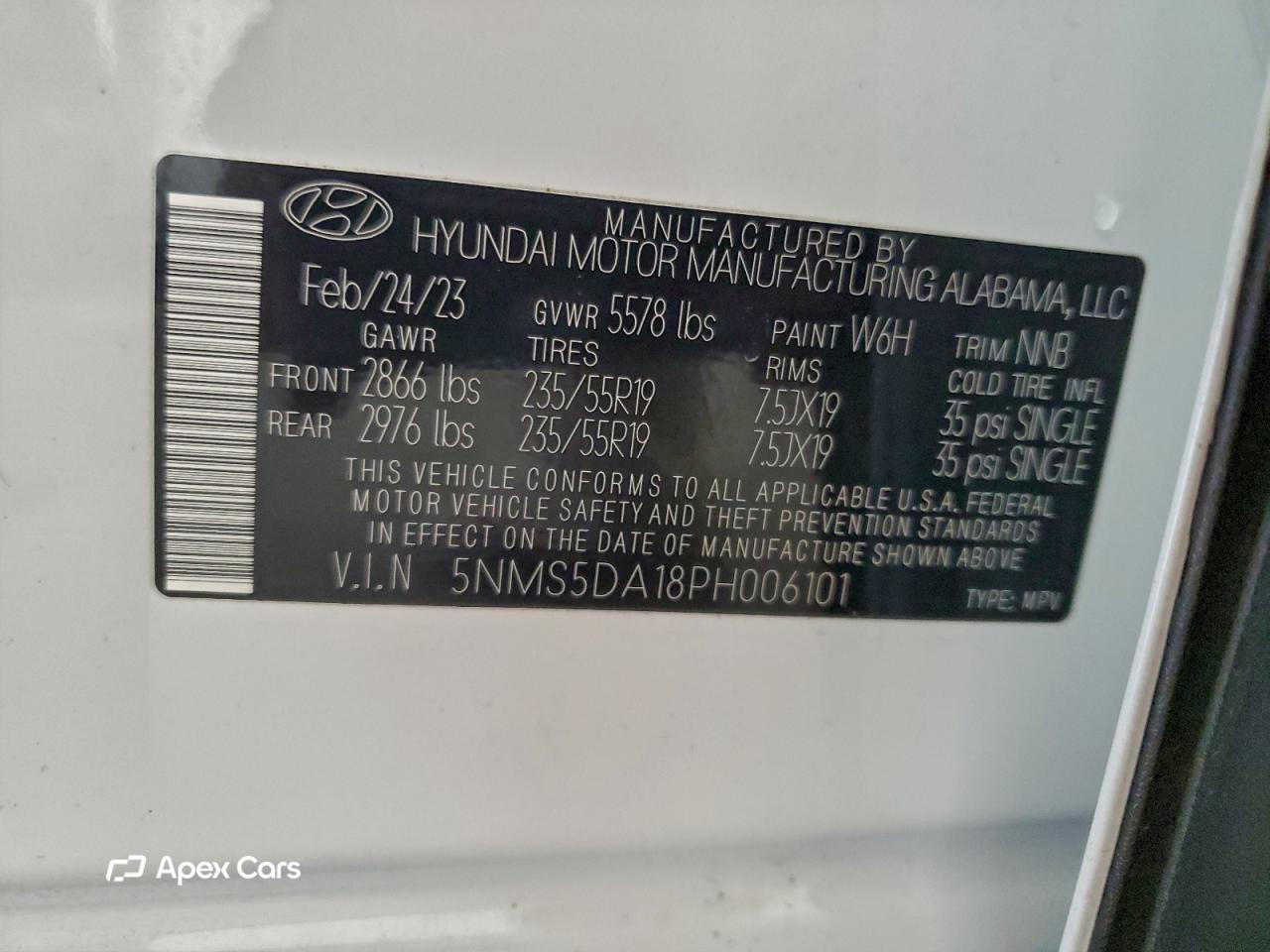 Hyundai Santa Fe 2023
