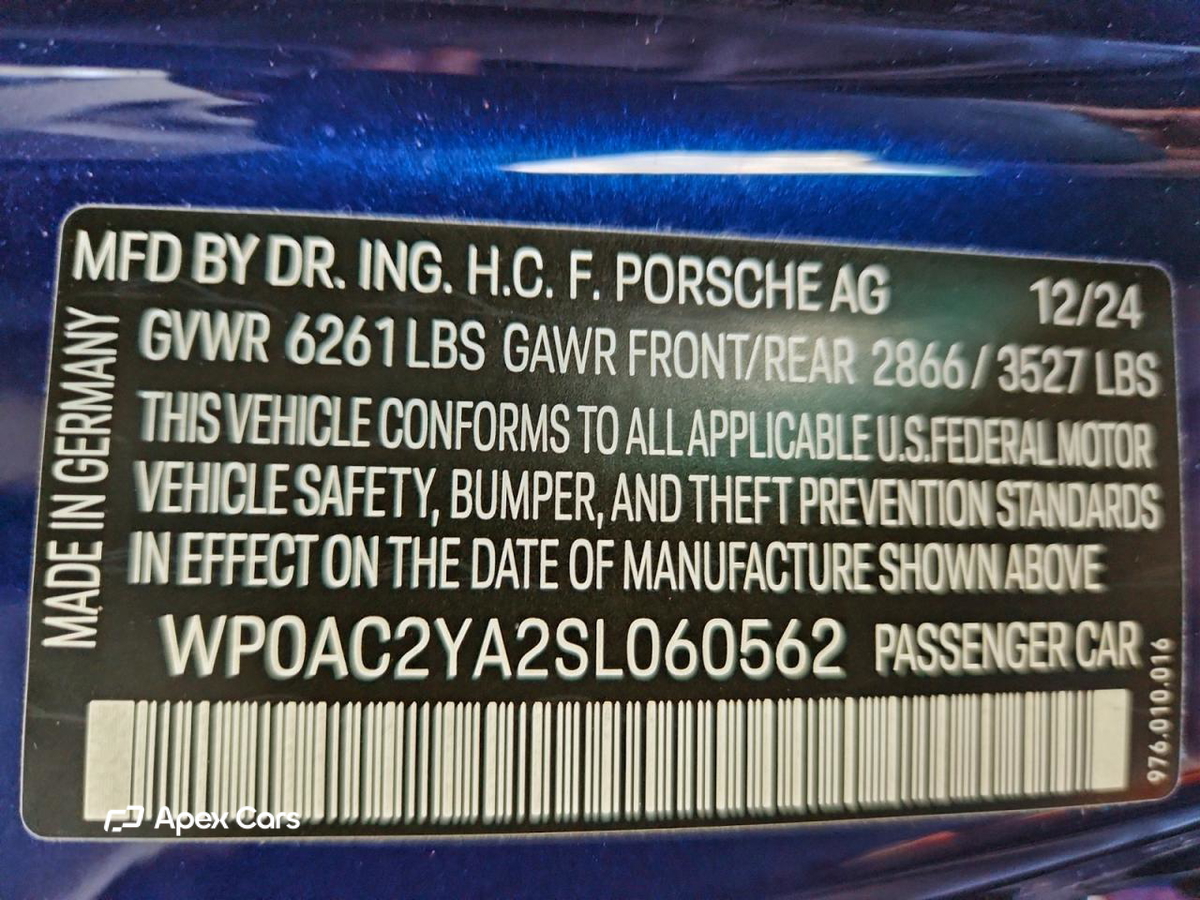 Porsche Panamera 2025