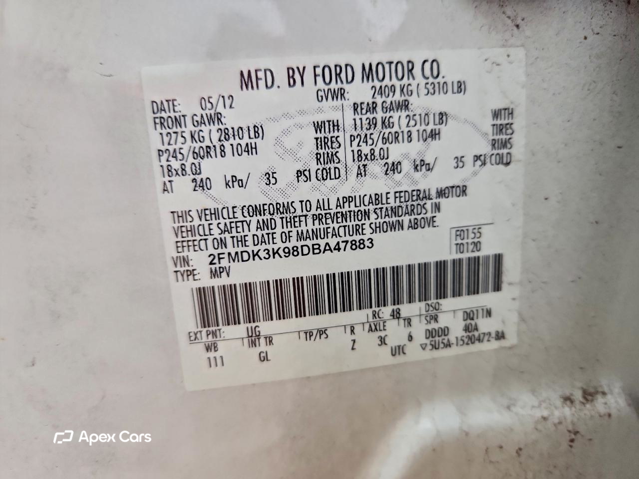 Ford Edge 2013