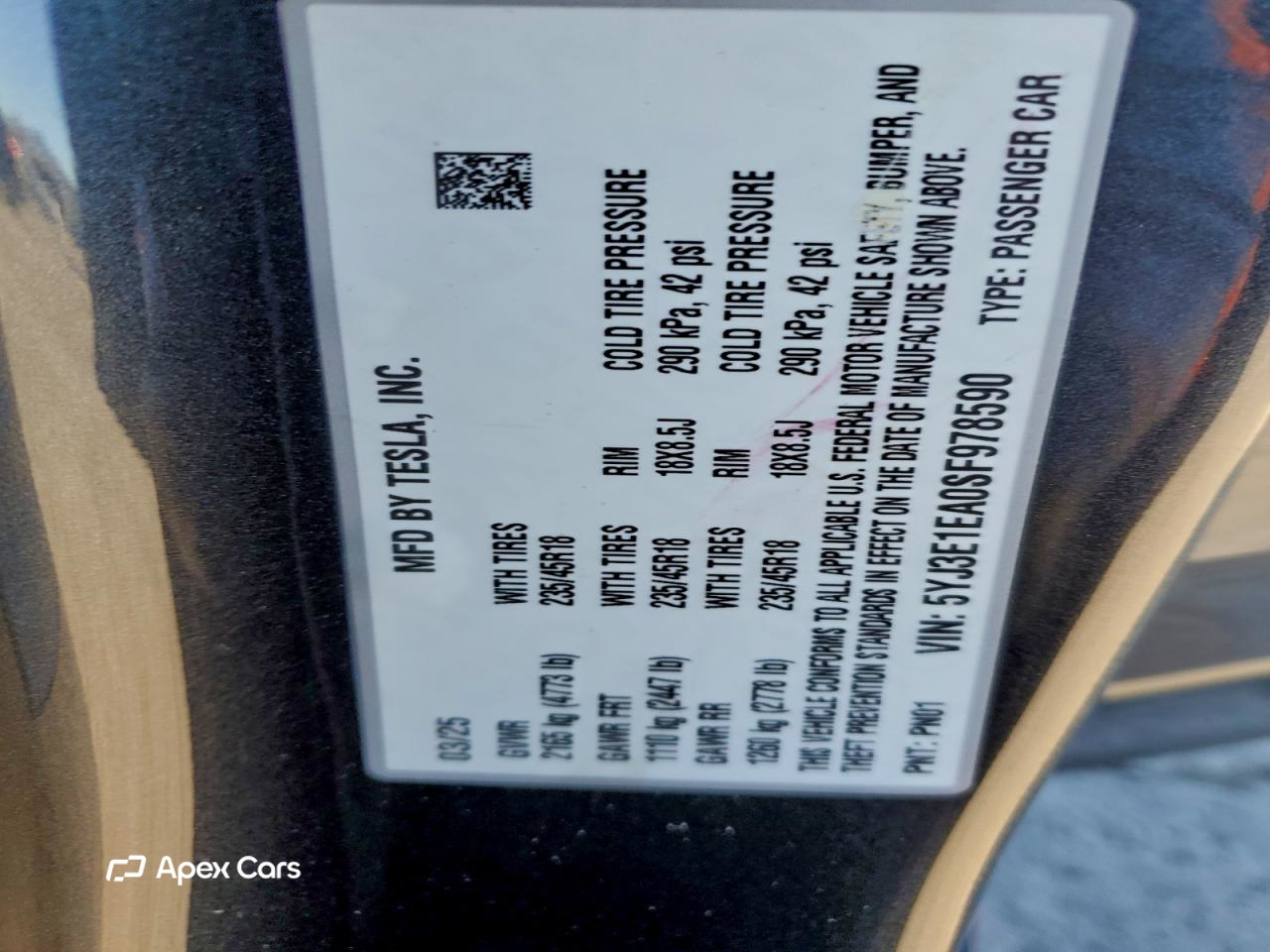 Tesla Model 3 2025
