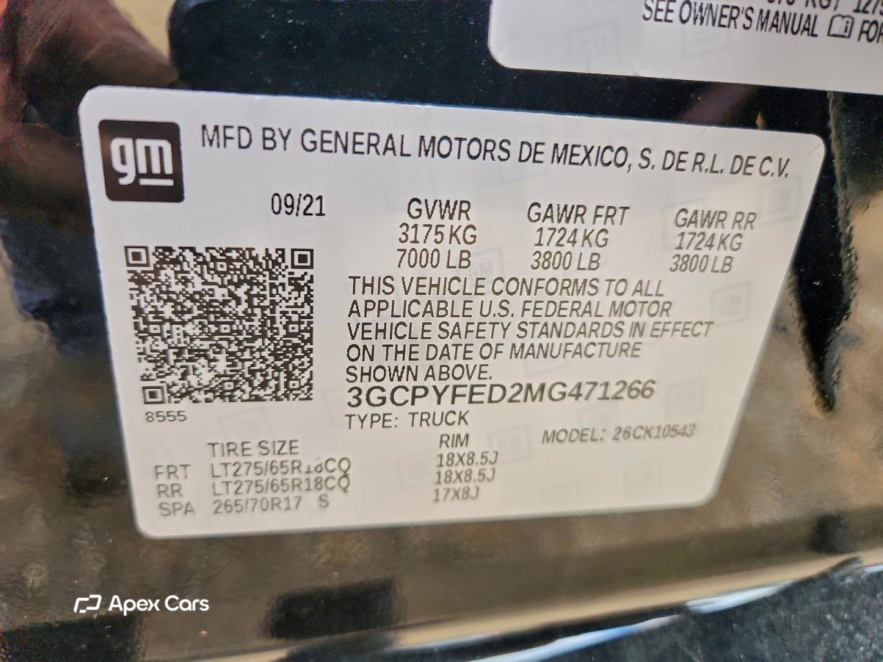 Chevrolet Silverado 2021