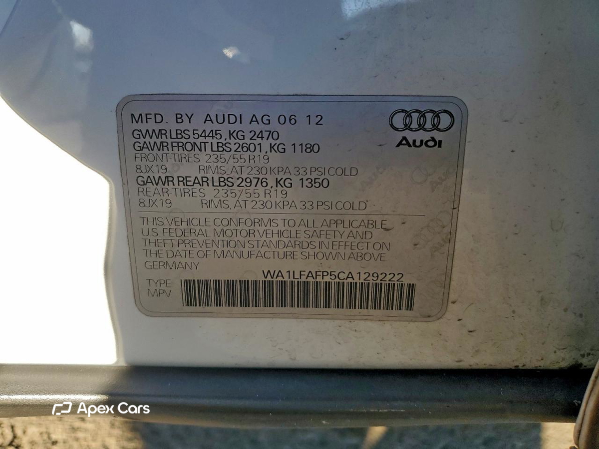 Audi Q5 2012