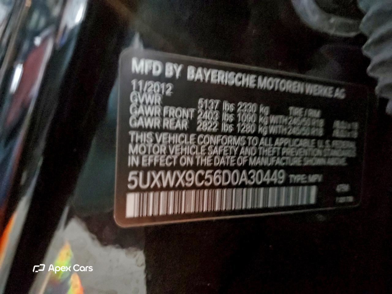 BMW X3 2013