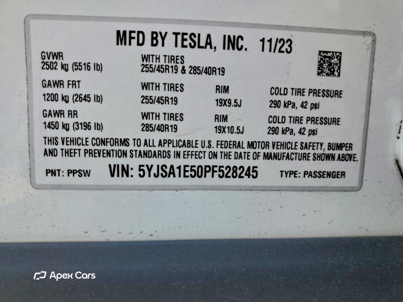 Tesla Model S 2023