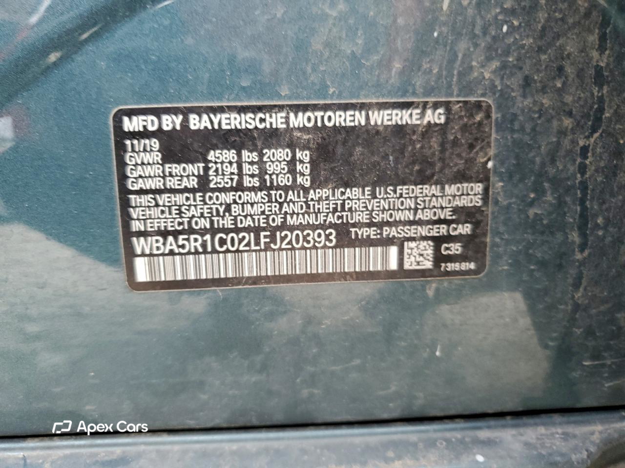 BMW Series 3 2020