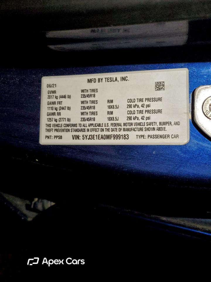 Tesla Model 3 2021