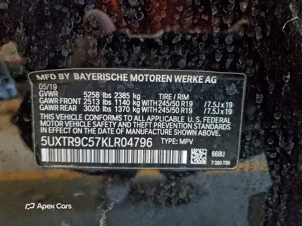 BMW X3 2019