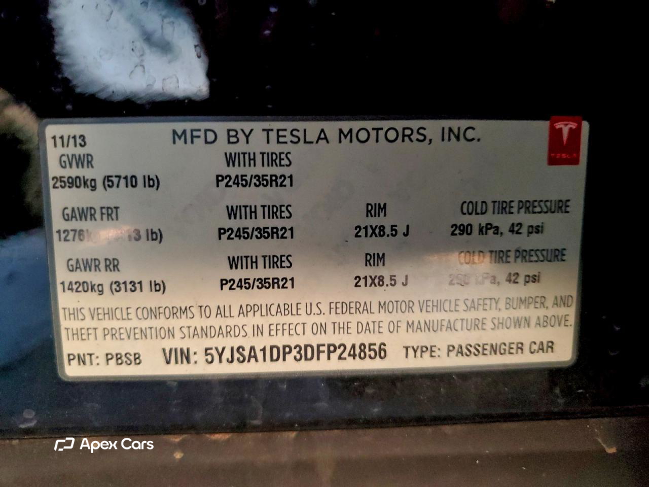 Tesla Model S 2013
