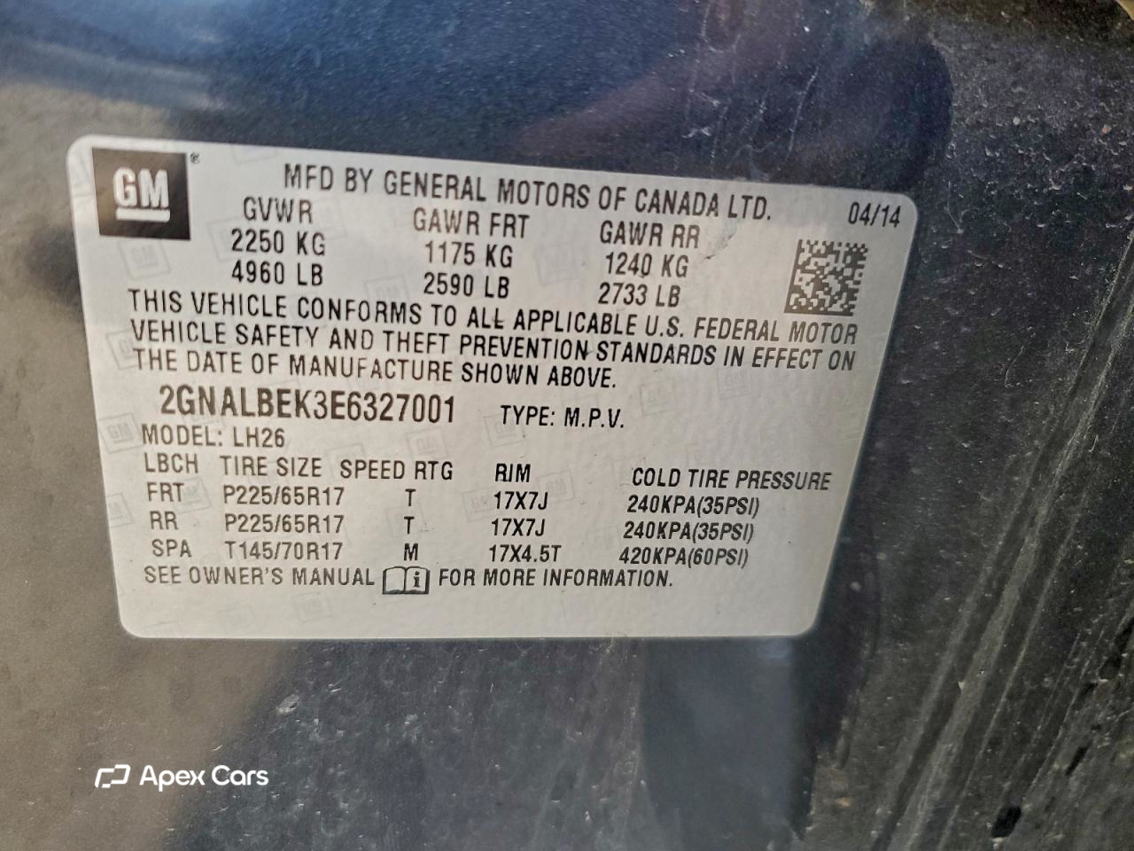 Chevrolet Equinox 2014