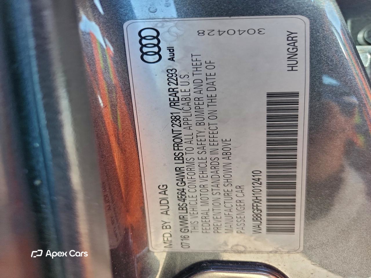 Audi A3 2017