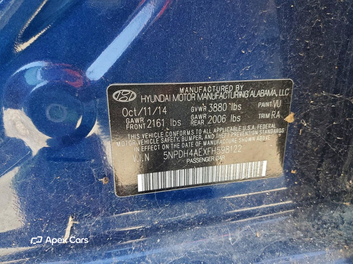 Hyundai Elantra 2015