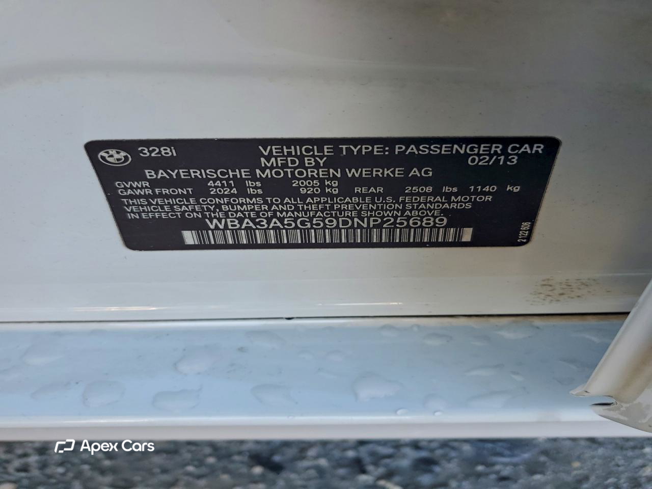 BMW Series 3 2013