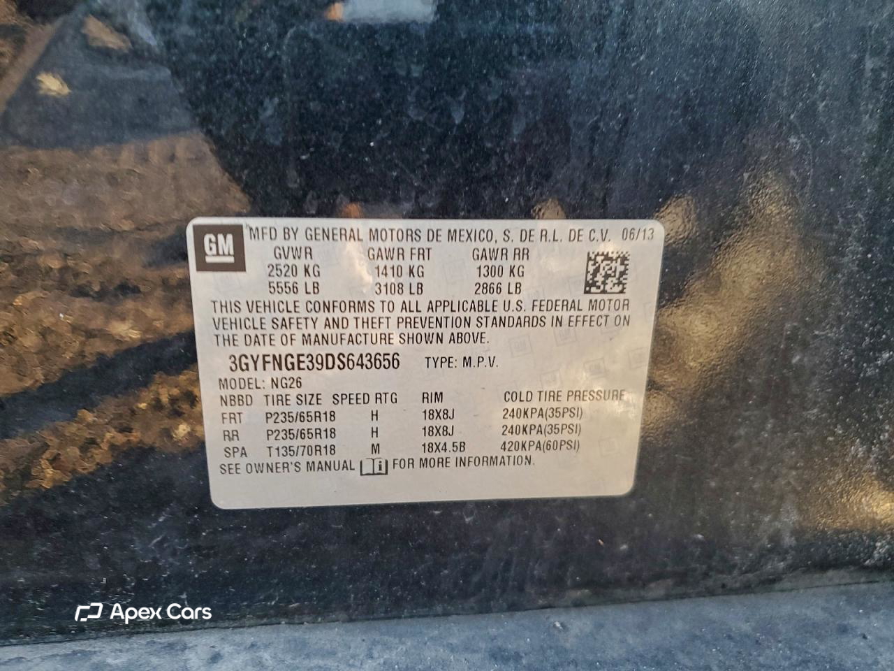 Cadillac SRX 2013