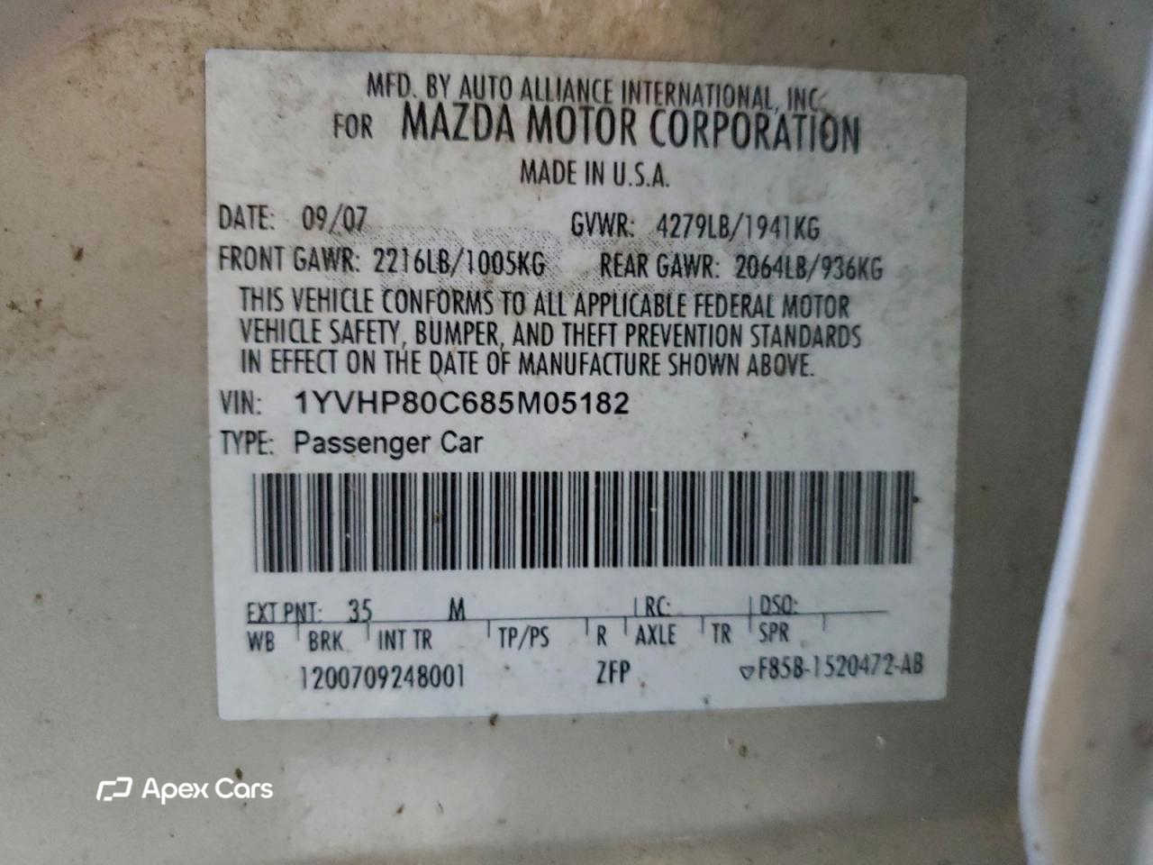 Mazda 6 2008