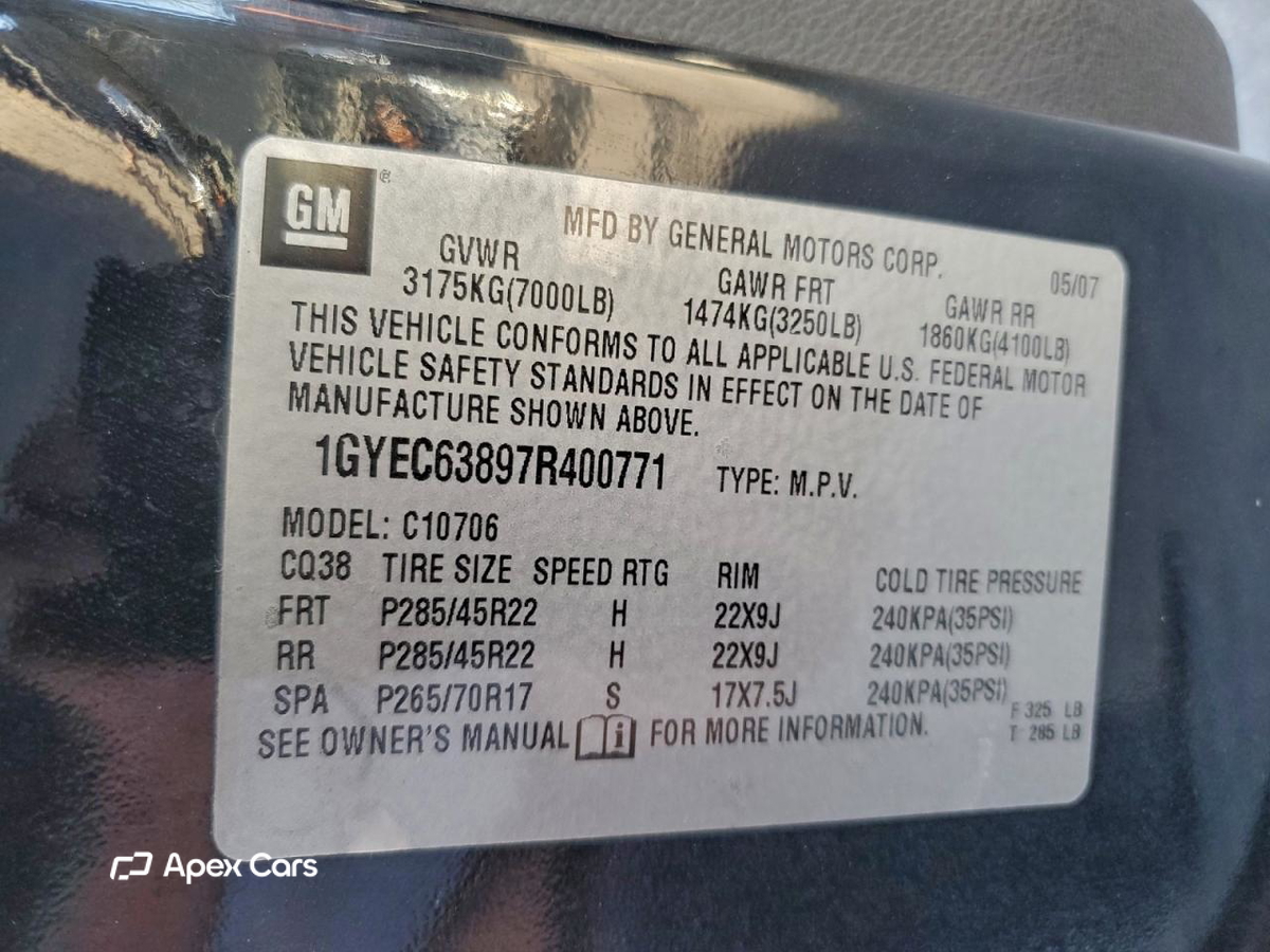Cadillac Escalade 2007