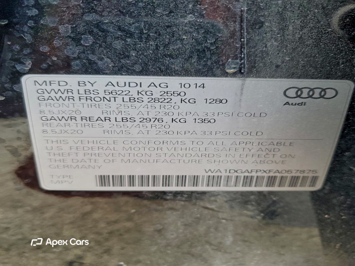 Audi Q5 2015