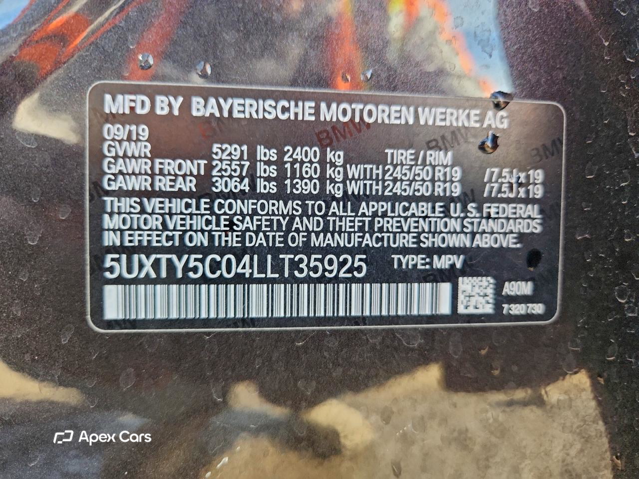 BMW X3 2020